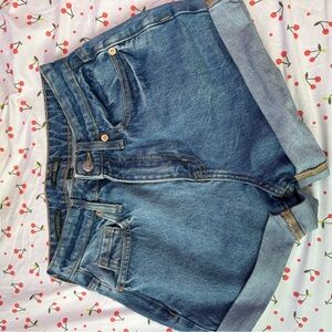 Denim Blue Women's Shorts